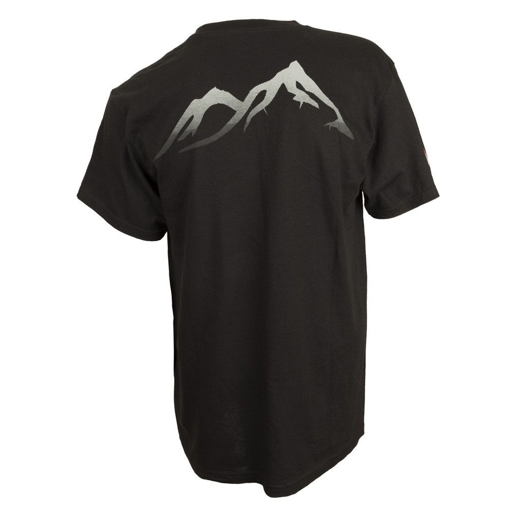 October Mountain T-shirt Black Large - Image 3