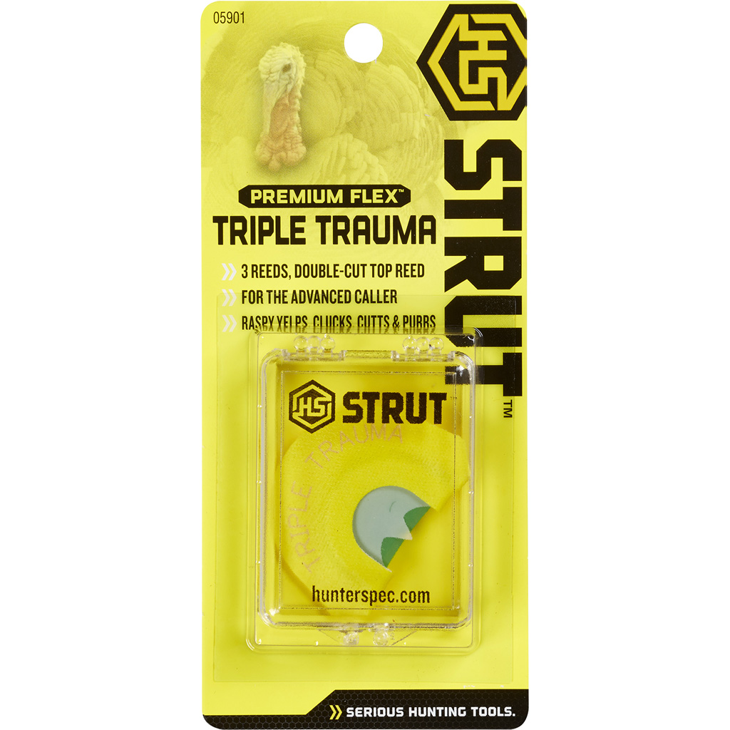 Hunters Specialties Triple Trauma Turkey Call Diaphragm Call - Image 2