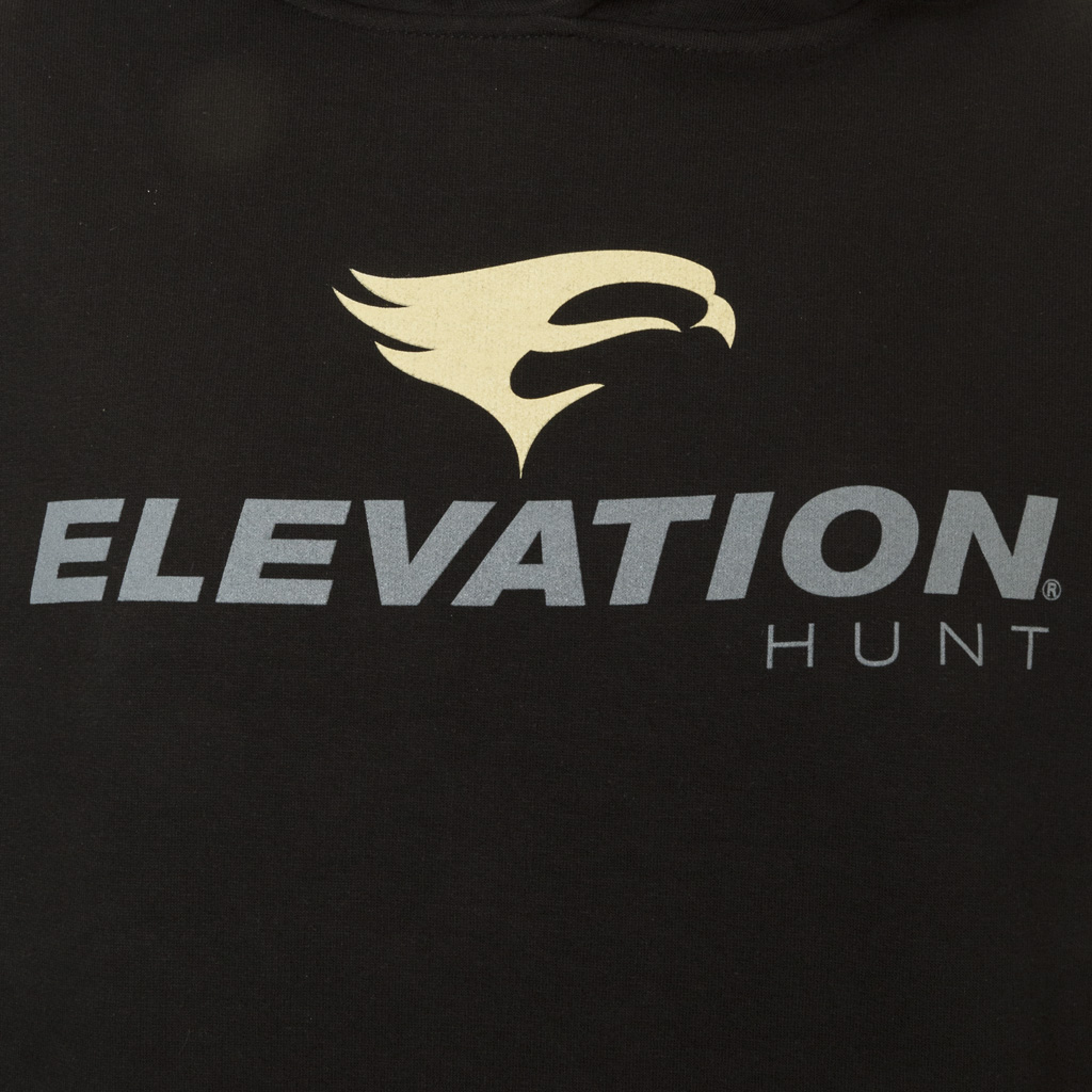 Elevation Hunt Topo Hoody Black Large - Image 2