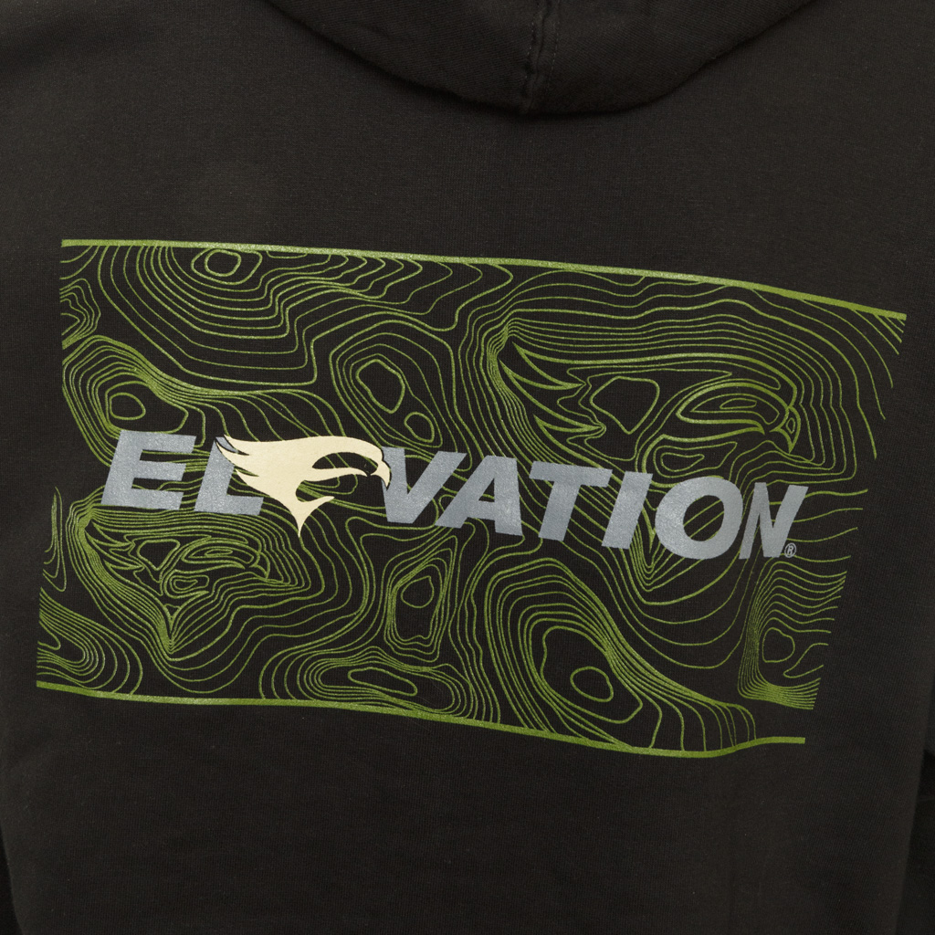 Elevation Hunt Topo Hoody Black Large - Image 4
