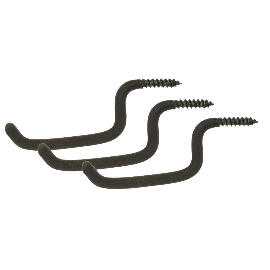 October Mountain Bow And Accessory Hooks Brown 3pk - Image 2