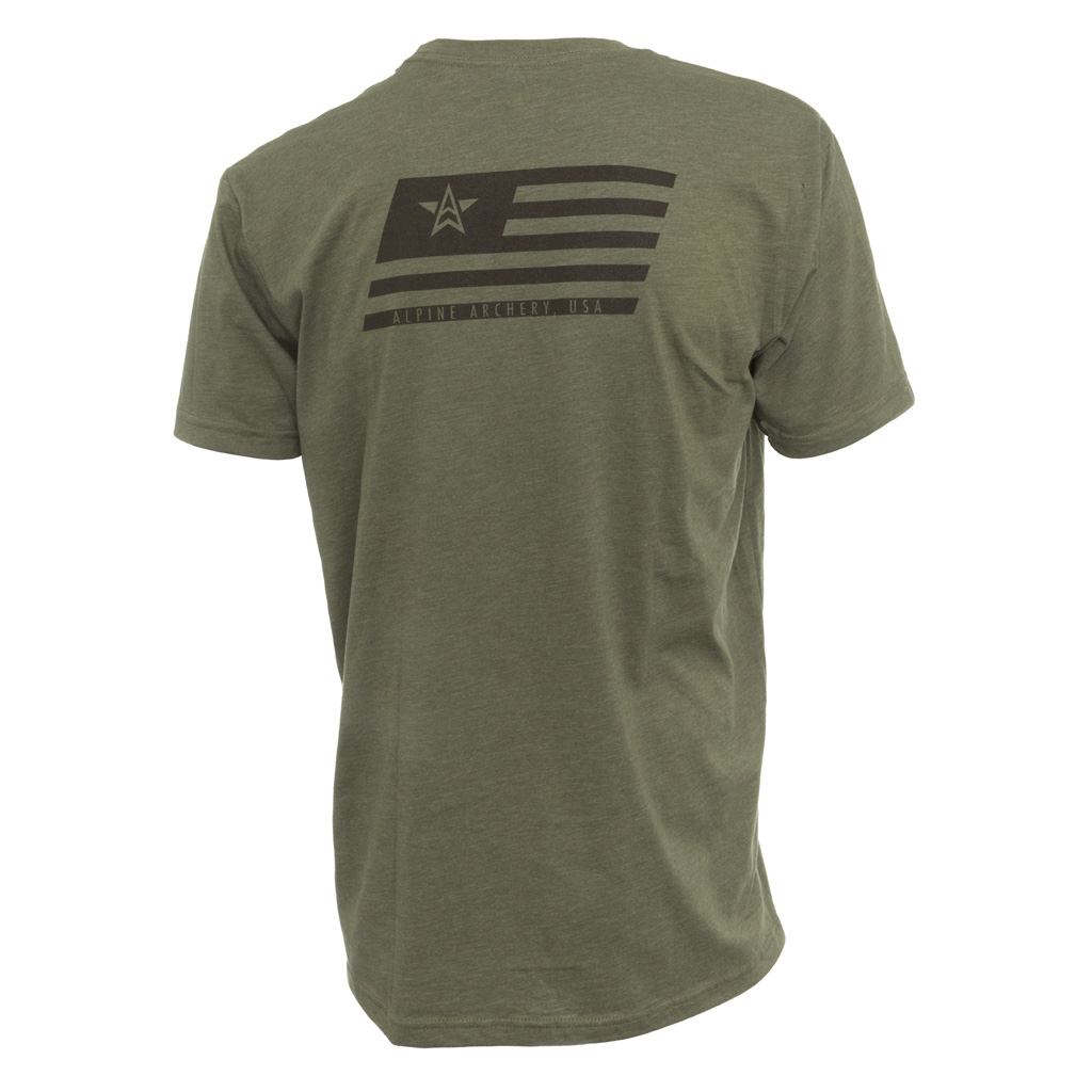 Alpine Tee Olive Large - Image 2