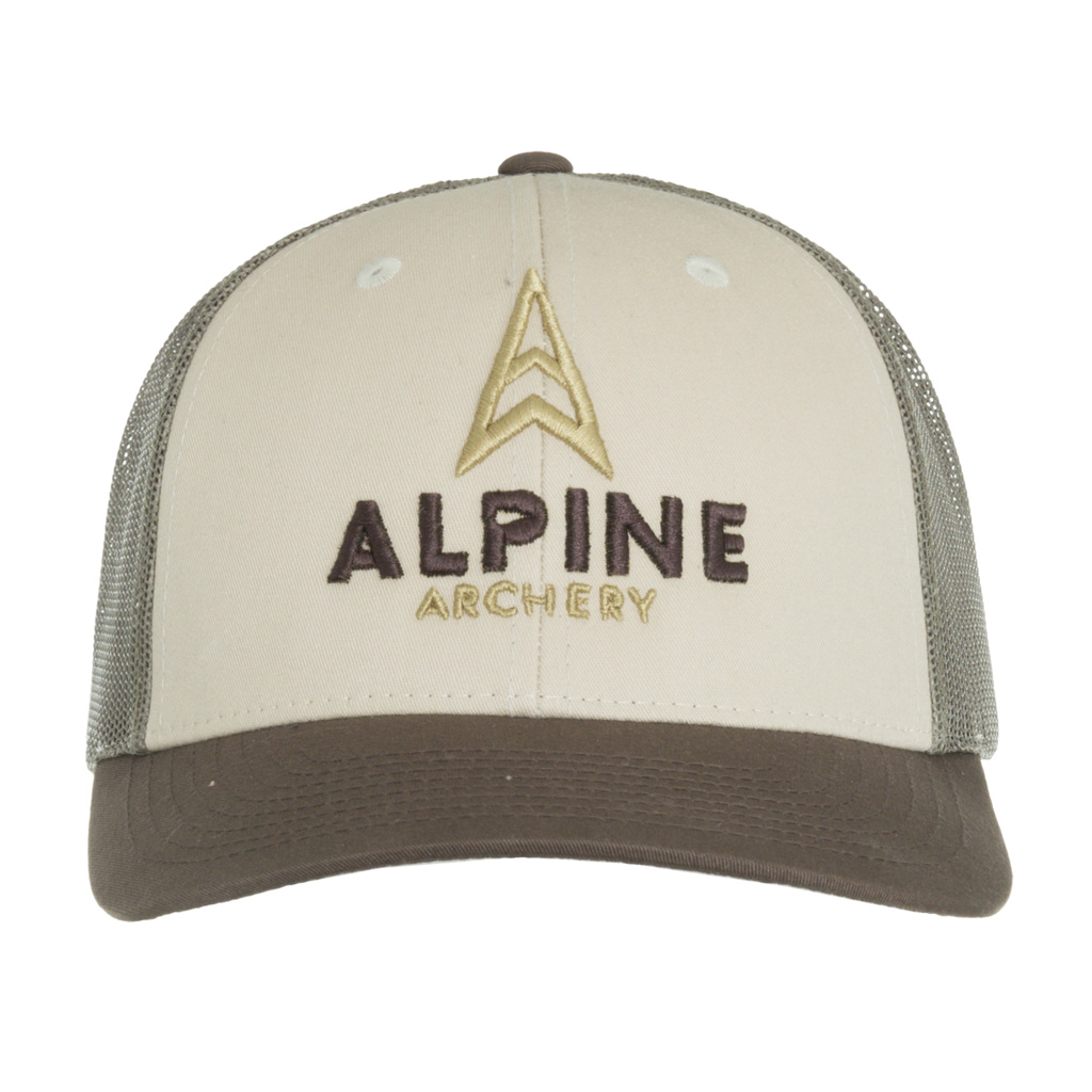 Alpine Low Pro Trucker Cap Brown-loden-tan - Image 3