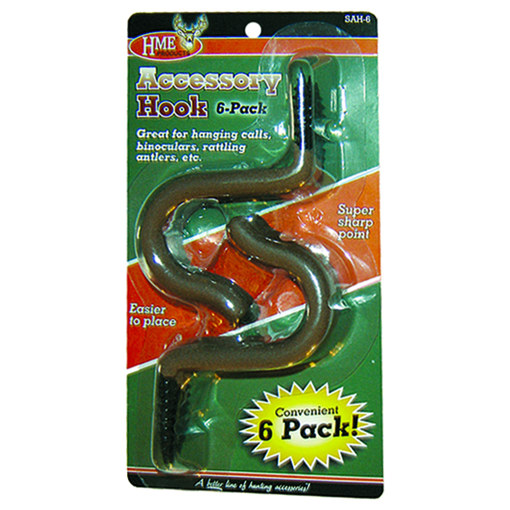 Hme Single Accessory Hook 6 Pk. - Image 2