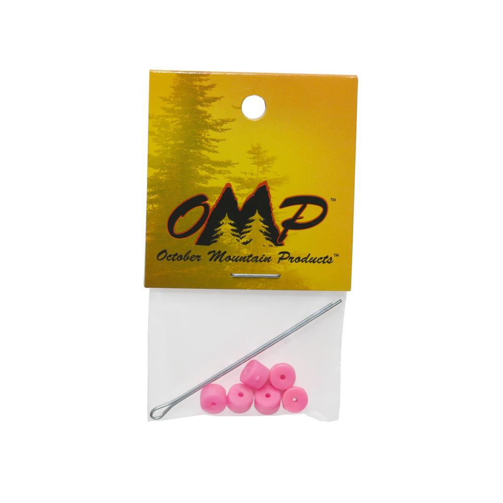 October Mountain Turbo Button 2.0 Pink 5 Pk. - Image 2