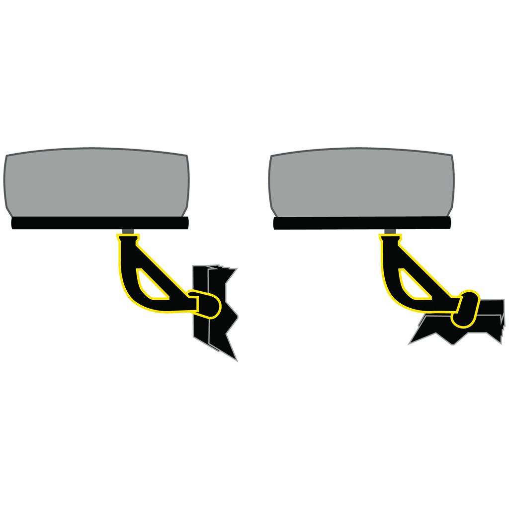 Trophy Taker Spring Steel 2 Hole Launcher Blade Wide .008 - Image 2