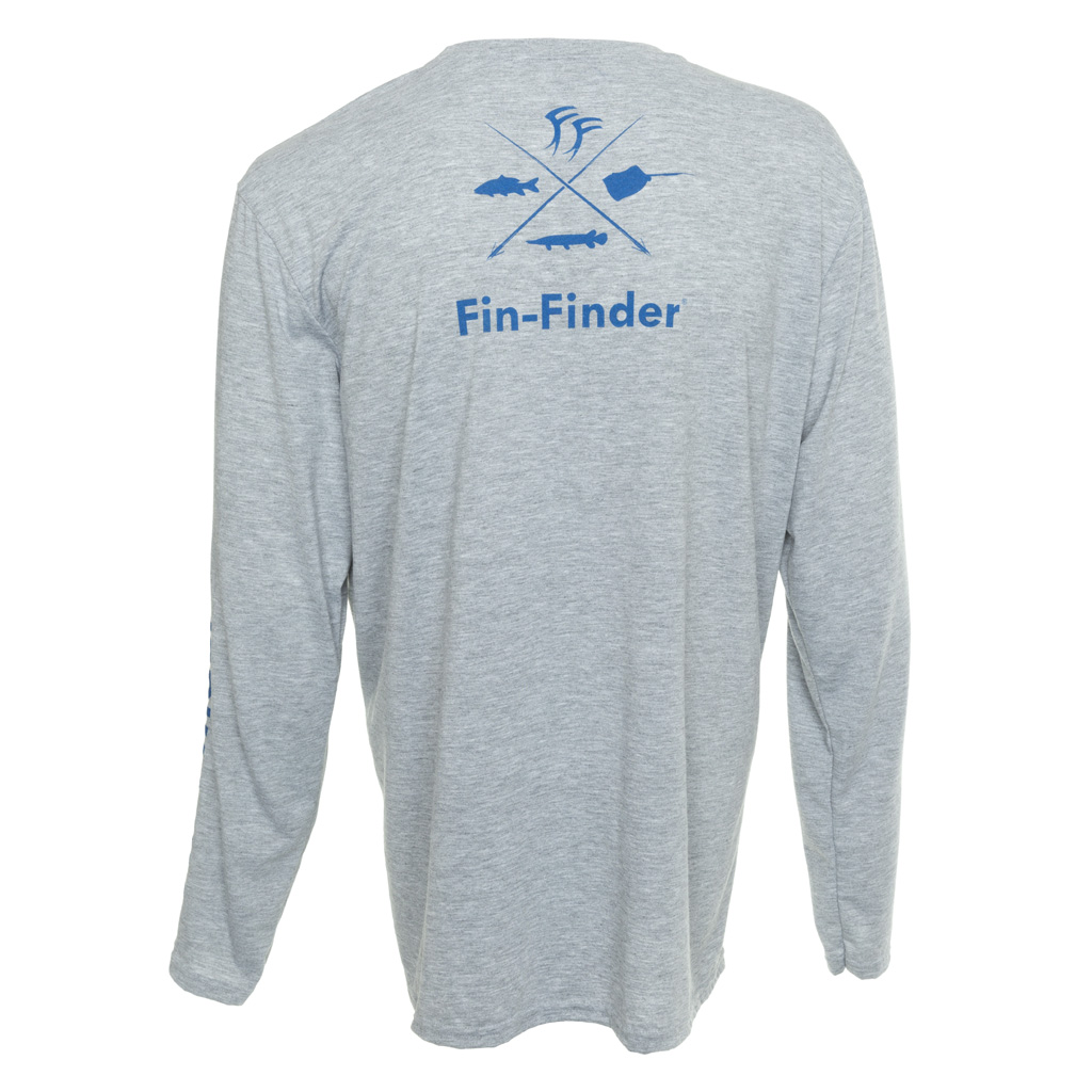 Fin-finder Time To Strike Long Sleeve Performance Shirt Medium - Image 2