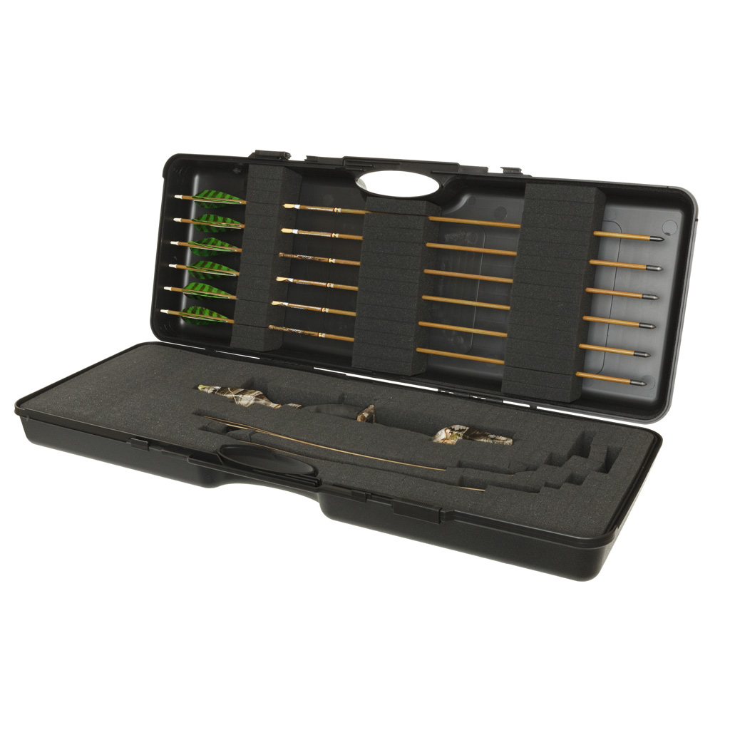 October Mountain Take-down Recurve Hard Bow Case Black - Image 3