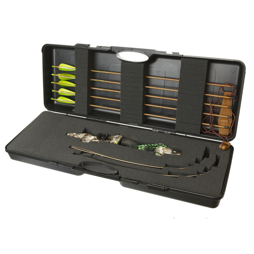 October Mountain Take-down Recurve Hard Bow Case Black - Image 2