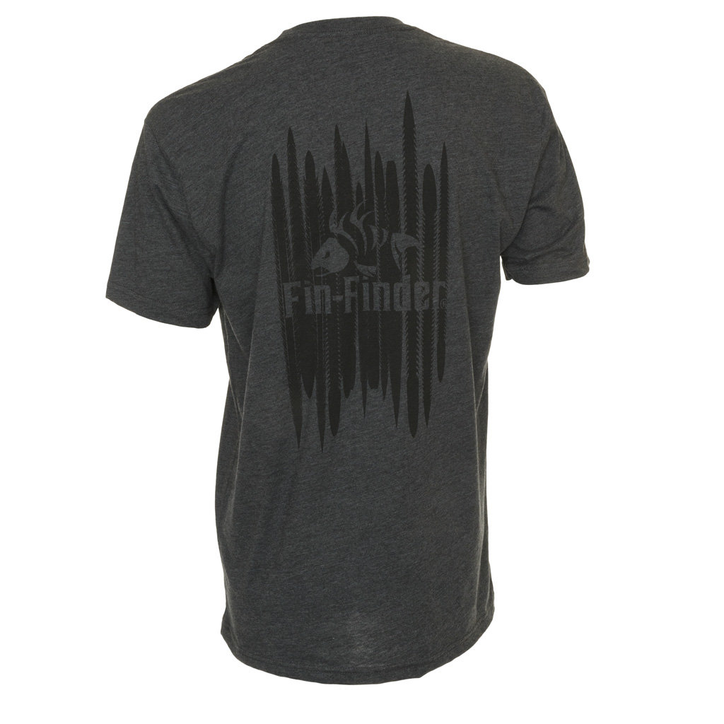 Fin Finder The Barb Tee Charcoal Large - Image 2