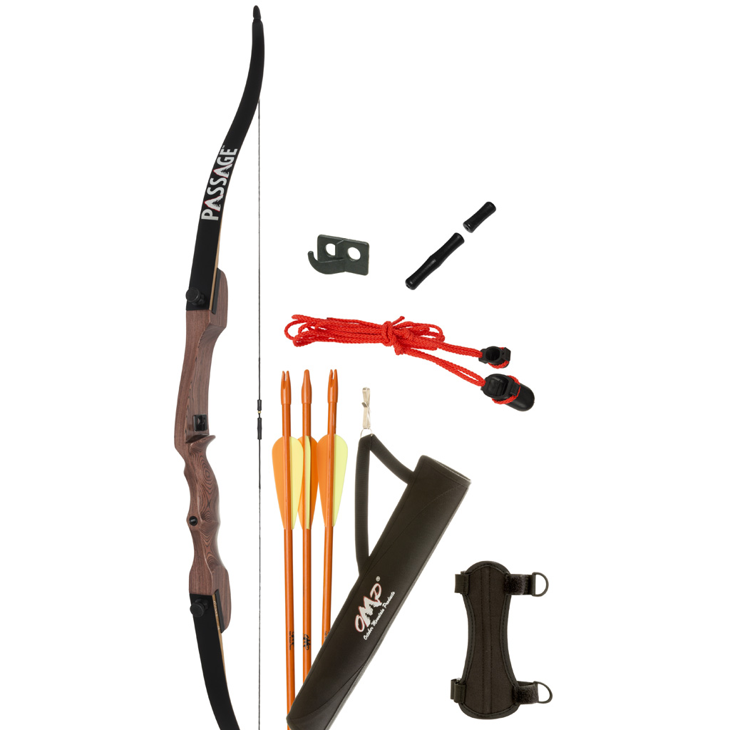 October Mountain Passage Recurve Bow Package 54 In. 20 Lbs. Lh - Image 2