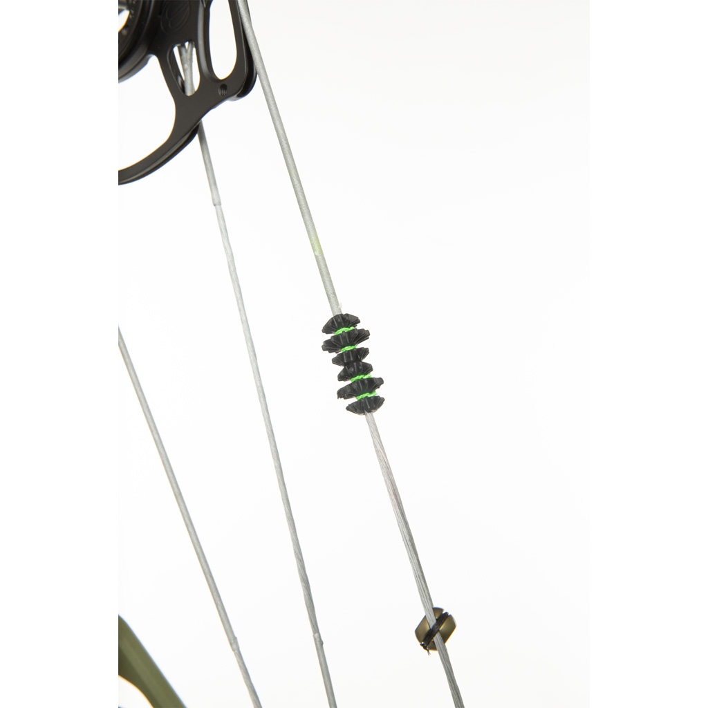 October Mountain Blackberry String Silencer Black 4 Pk. - Image 2