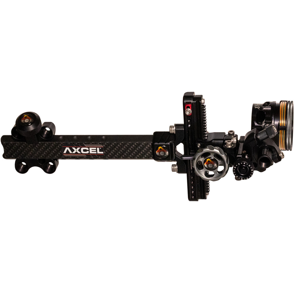 Axcel Landslyde Carbon Pro Slider Sight Avx-31 Scope Ranger Dbl Pin .019 Black - Image 2