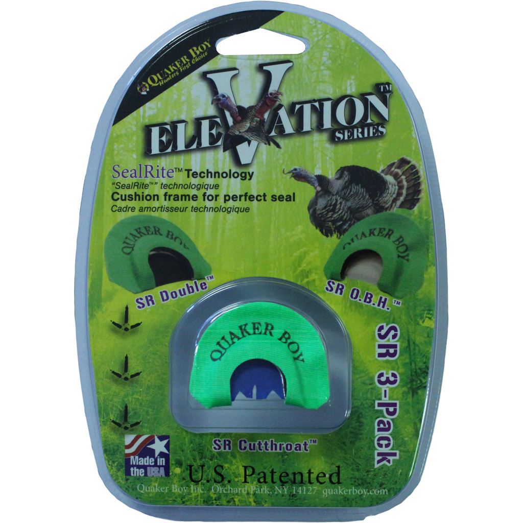 Quaker Boy Elevation Series Diaphragm Calls Sr 3 Pk. - Image 2