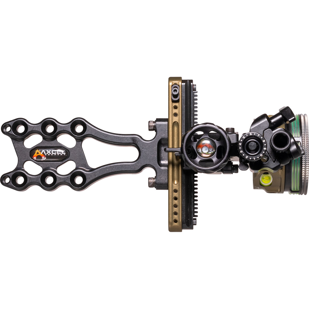 Axcel Landslyde Slider Tactical Bowhunting Sight Avx-41 Scope 1 Pin .019 Green Fiber - Image 2
