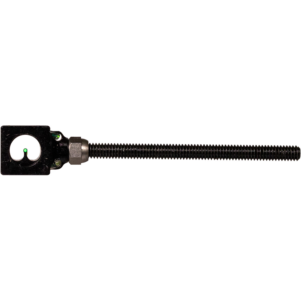 Axcel Curve Cube Scope 8mm Inside Dia. 8-32 Rod .019 Pin Rh Green Fiber - Image 2