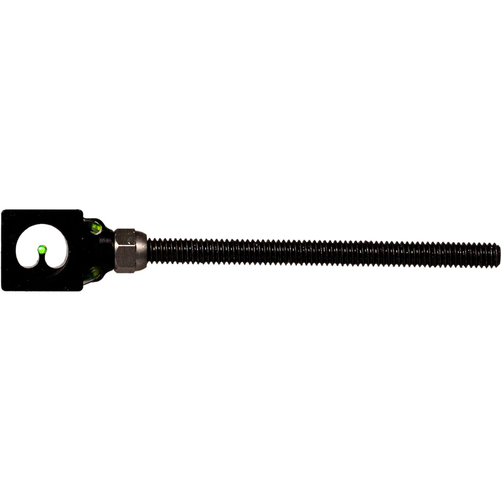Axcel Curve Cube Scope 8mm Inside Dia. 8-32 Rod .029 Pin Rh Green Fiber - Image 2