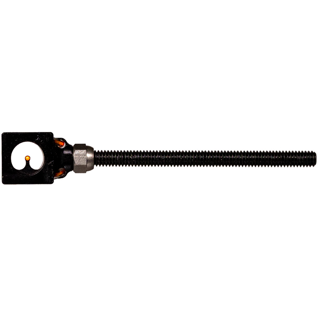 Axcel Curve Cube Scope 8mm Inside Dia. 8-32 Rod .029 Pin Rh Red Fiber - Image 2