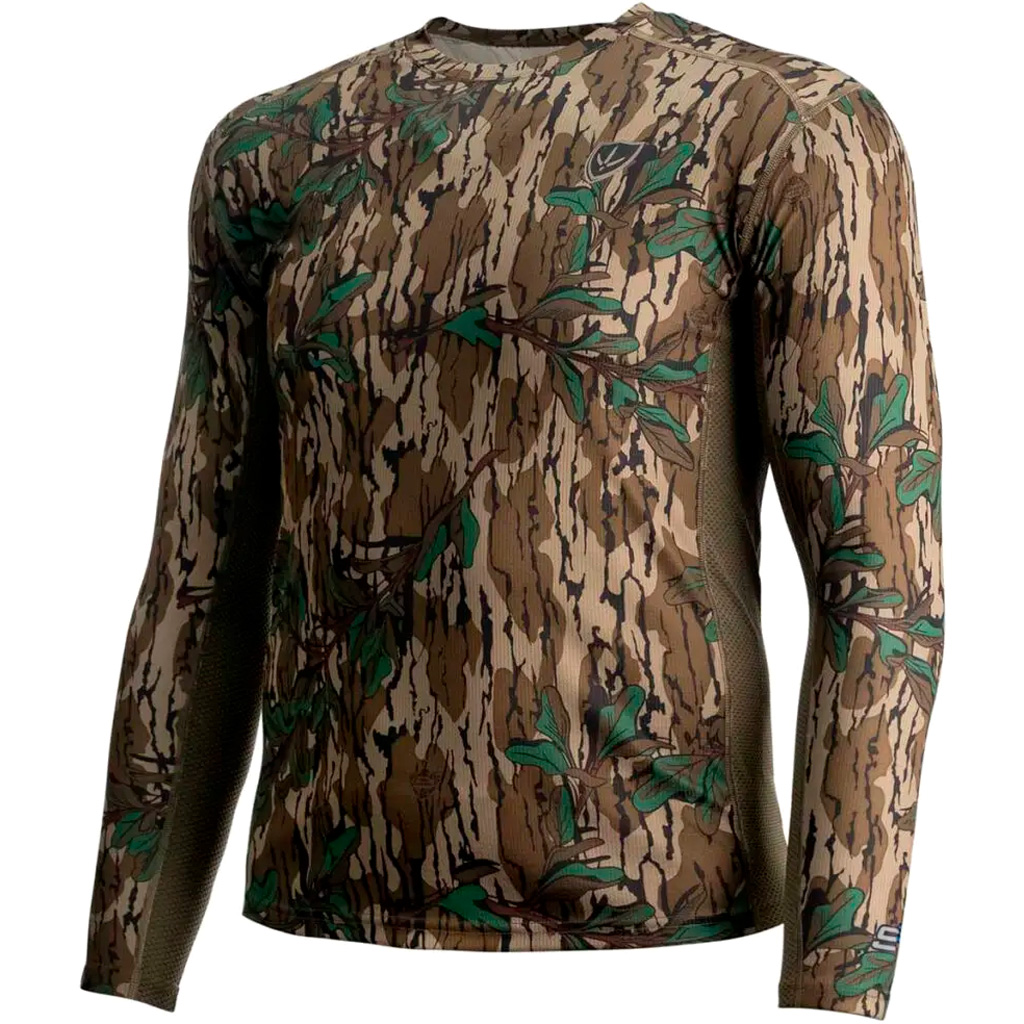 Finisher Turkey Ls Performance Tee Mo Greenleaf  Medium - Image 2