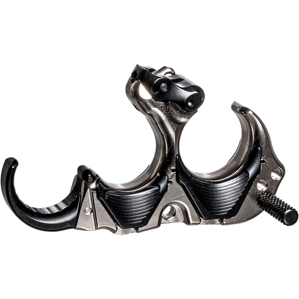 Tru Ball Aileron Hbc Flex Release Black-quick Silver Brass 3 Finger Medium - Image 3