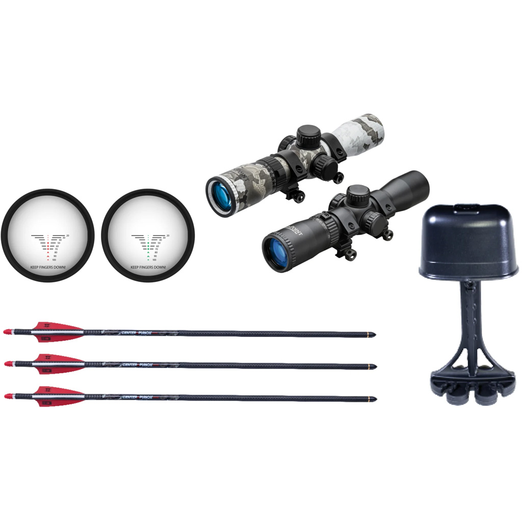 Tenpoint Tx 28 Crossbow Package Acuslide Maxx Rangemaster 100 Scope Moss Green - Image 2