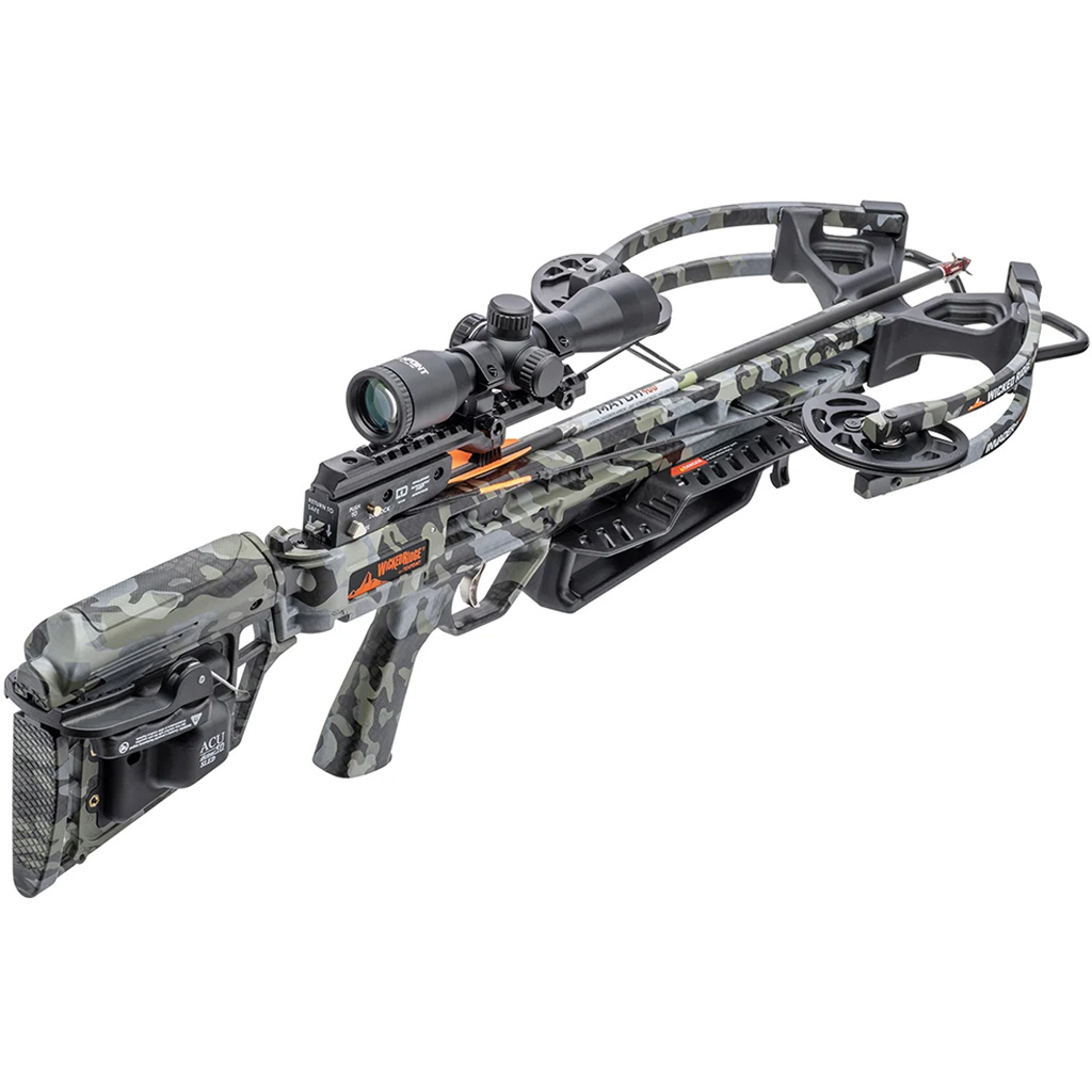 Wicked Ridge Invader M1 De-cock Crossbow Package Acu50 Sled Pro View 400 Scope Peak Camo - Image 2