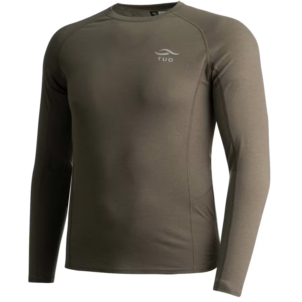 Tuo Kinetic Merino 150 Ls Crew Shirt Deadfall Small - Image 3