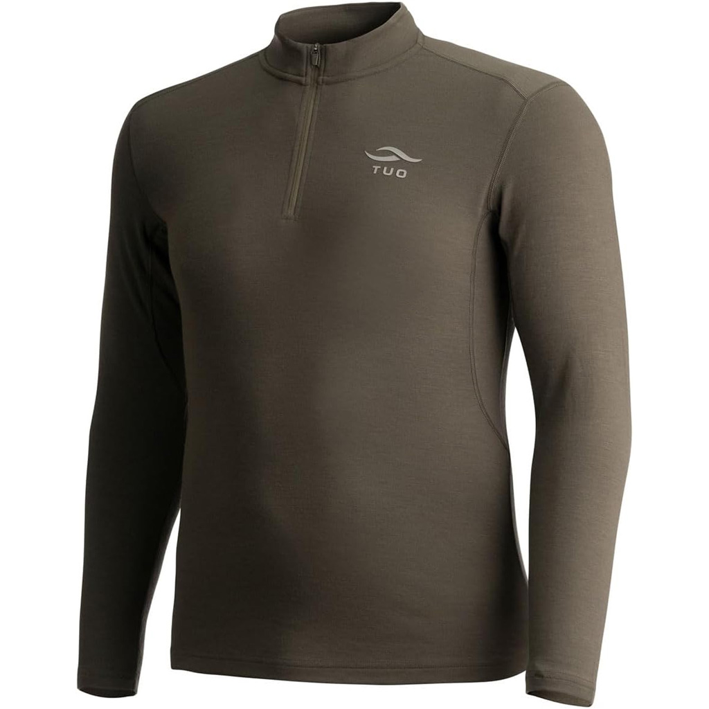 Tuo Kinetic Merino 250 1-4 Zip Shirt Deadfall Small - Image 2