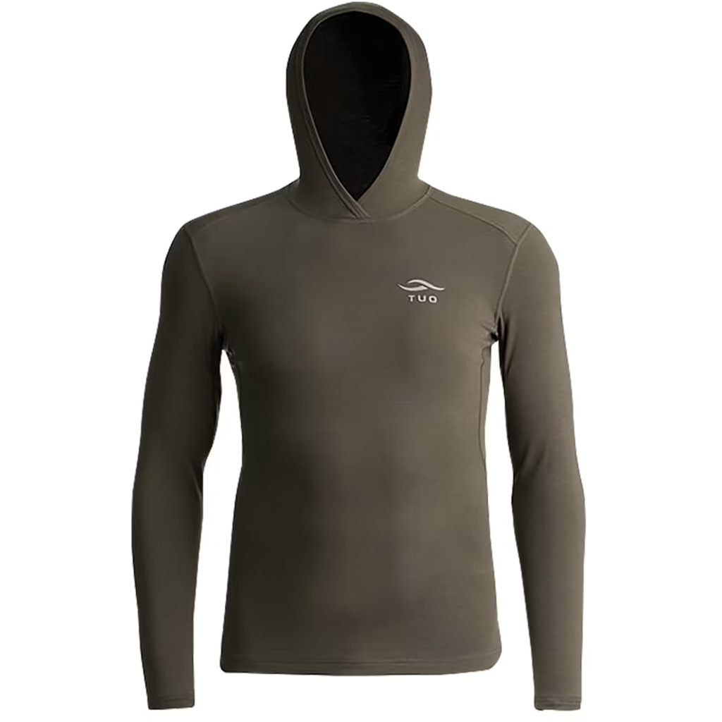 Tuo Kinetic Merino 250 Hoodie Deadfall Medium - Image 2