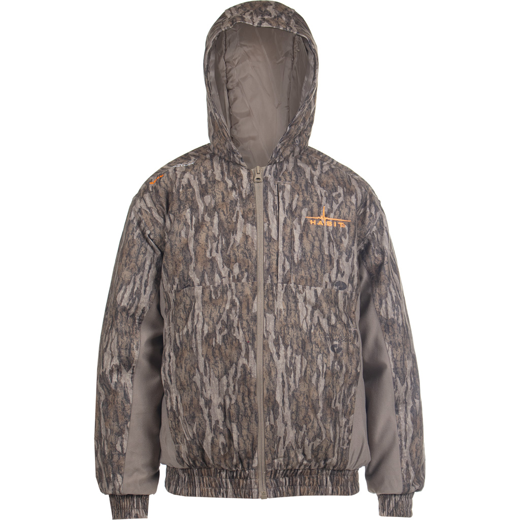 Habit Youth Cedar Branch Ins Waterproof Bomber Ys-mossy Oak New Bottomland - Timberwolf