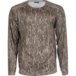 Habit Men’s Siesta Cape Long Sleeve Perf Tee Xl-mossy Oak New Bottomland