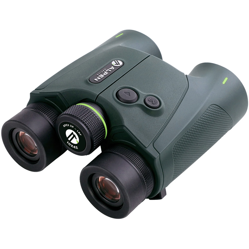 Alpen Laser Rangefinder Binoculars 10x42 Waterproof 2500 Yrd Range - Image 3