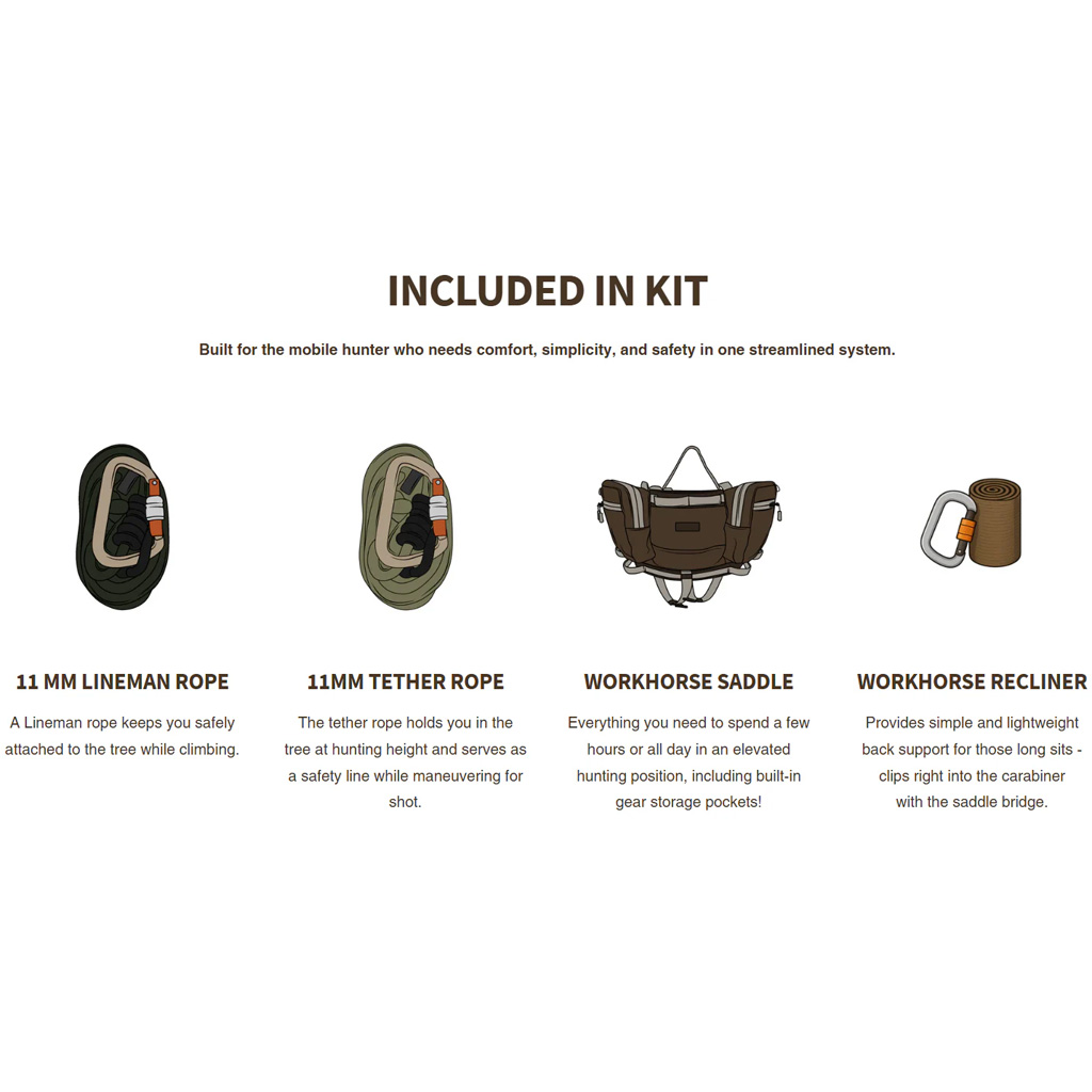 Workhorse Saddle Kit Timber Solid Xl - Image 3