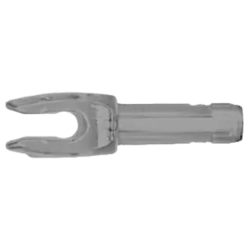 Easton 5mm Microlite Nocks Smoke 12 Pk.