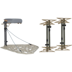 Xop Mobile Hunting System Combo Rubicon, 4 Pk X2 Sticks And Backpack Straps